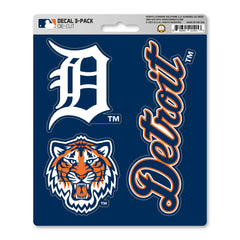 Detroit Tigers 3 Piece Decal Sticker Set