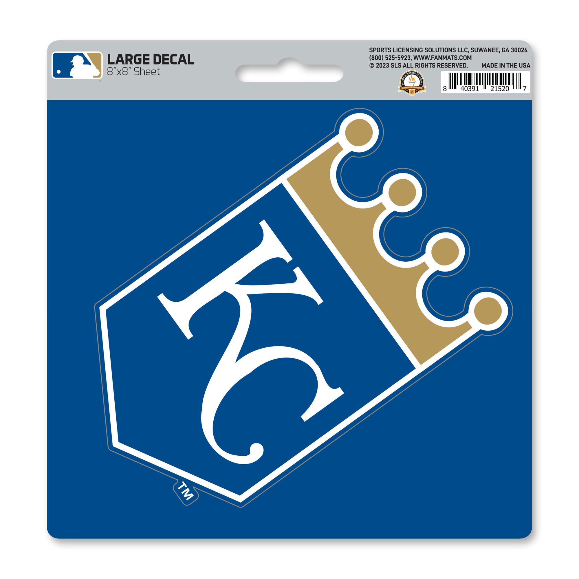 Kansas City Royals Large Decal Sticker