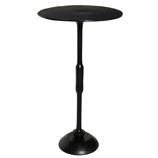 25" Bronze Iron Round End Table