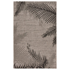 2' X 3' Beige Floral Indoor Outdoor Area Rug