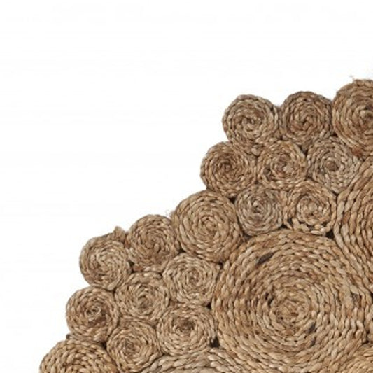 Bursting Medallion Boutique Jute Rug