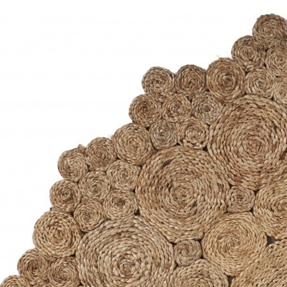 Bursting Medallion Boutique Jute Rug