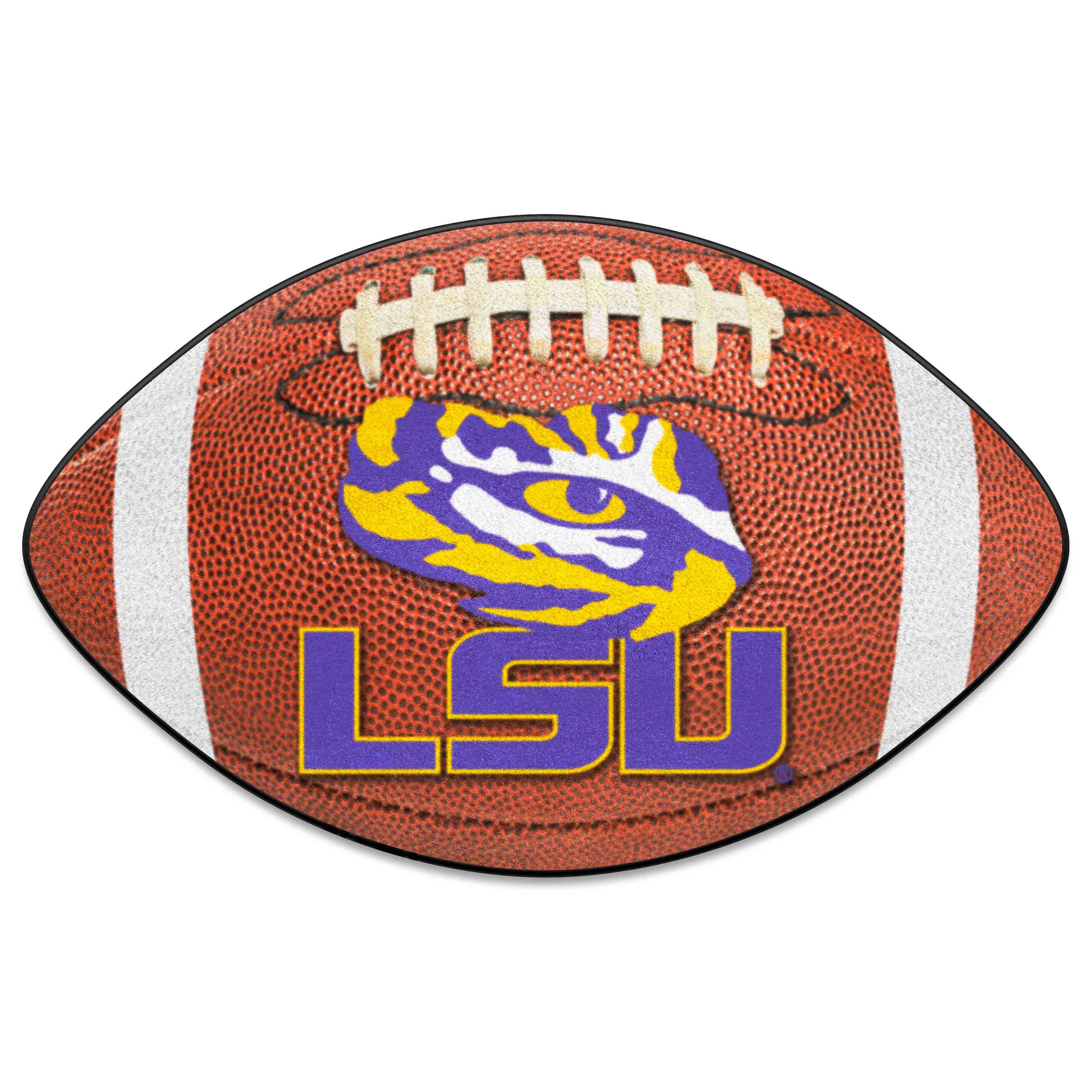 LSU Tigers Football Rug - 20.5in. x 32.5in.