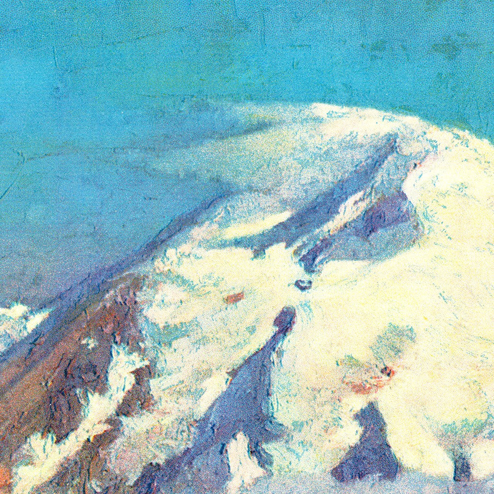 11" X 14" Mt. St. Helens C1920S Vintage Travel Poster Wall Art