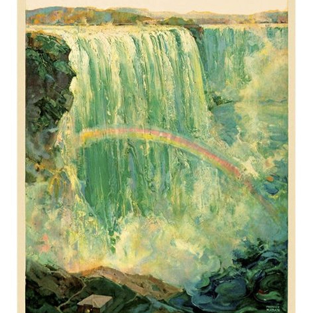 12" X 18" Niagra Falls New York C1920S Vintage Travel Poster Wall Art