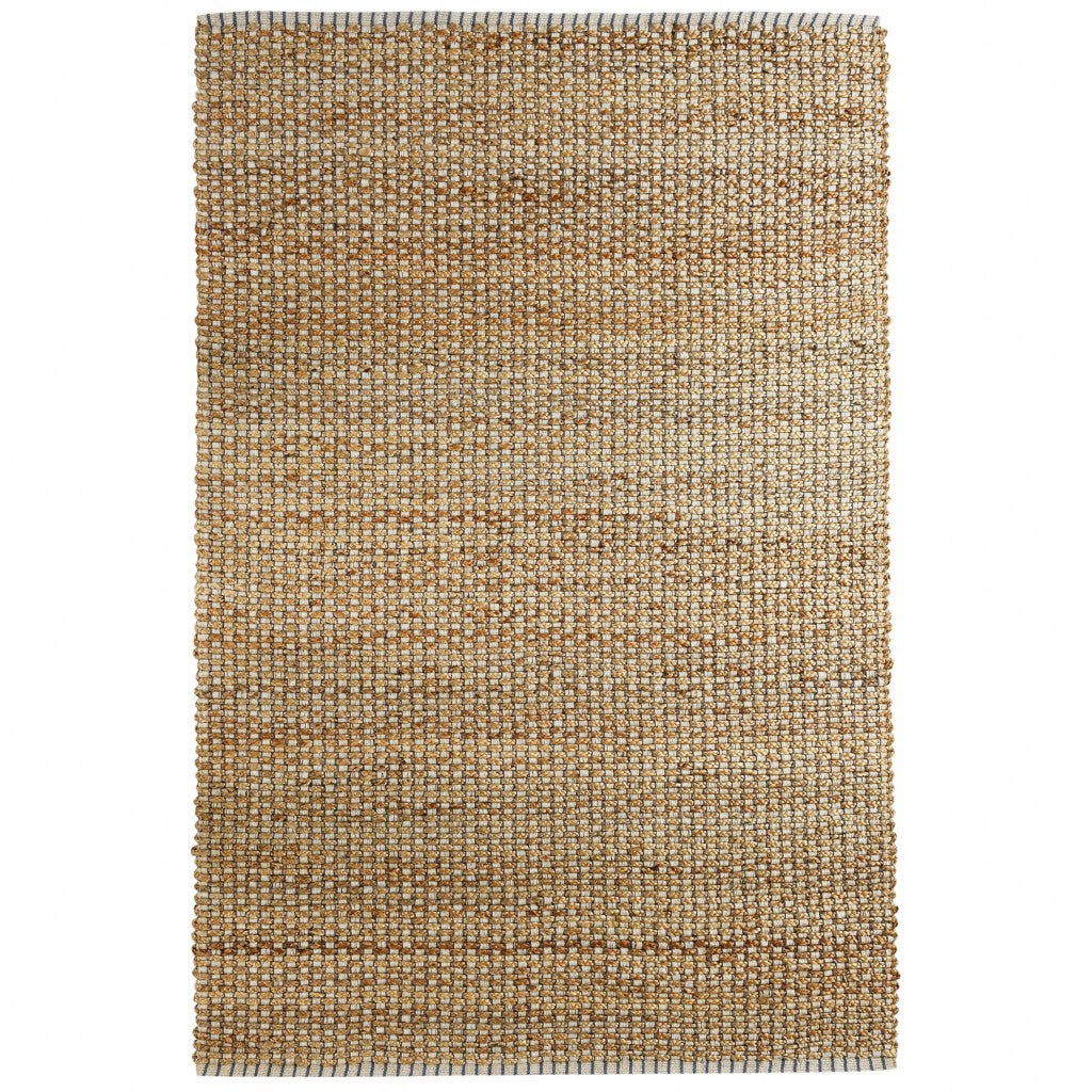 8' X 10' Natural Hand Woven Area Rug