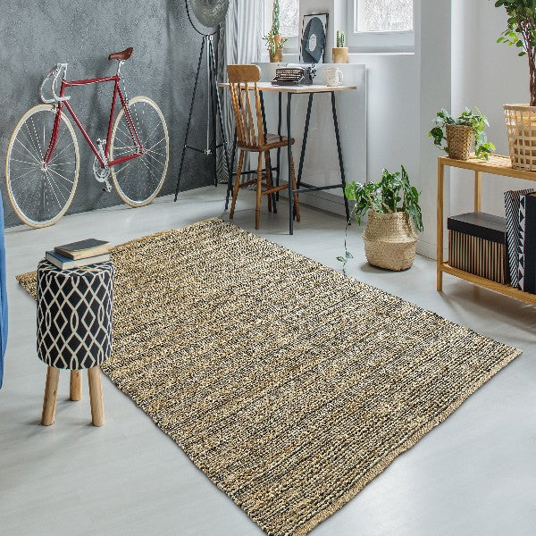 8' X 10' Natural Hand Woven Area Rug