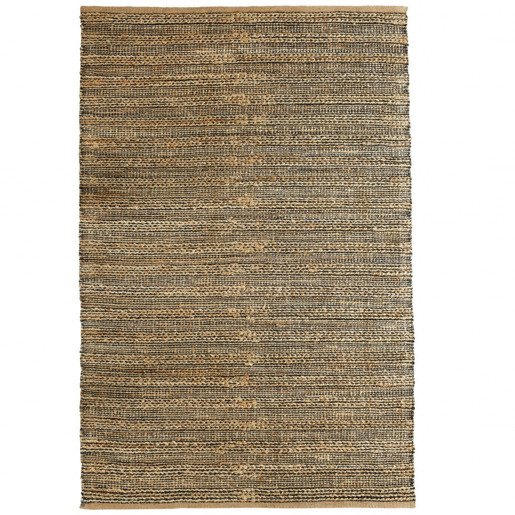 9' X 12' Natural Hand Woven Area Rug