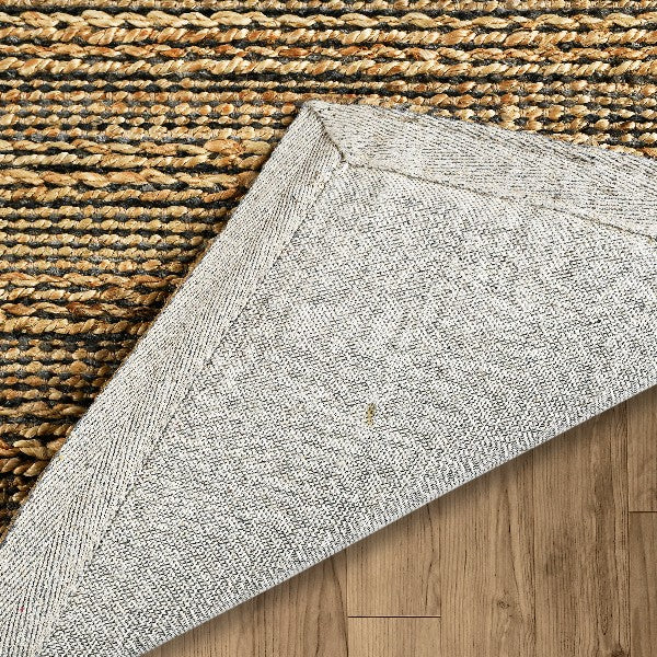 9' X 12' Natural Hand Woven Area Rug