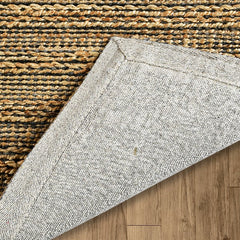 9' X 12' Natural Hand Woven Area Rug