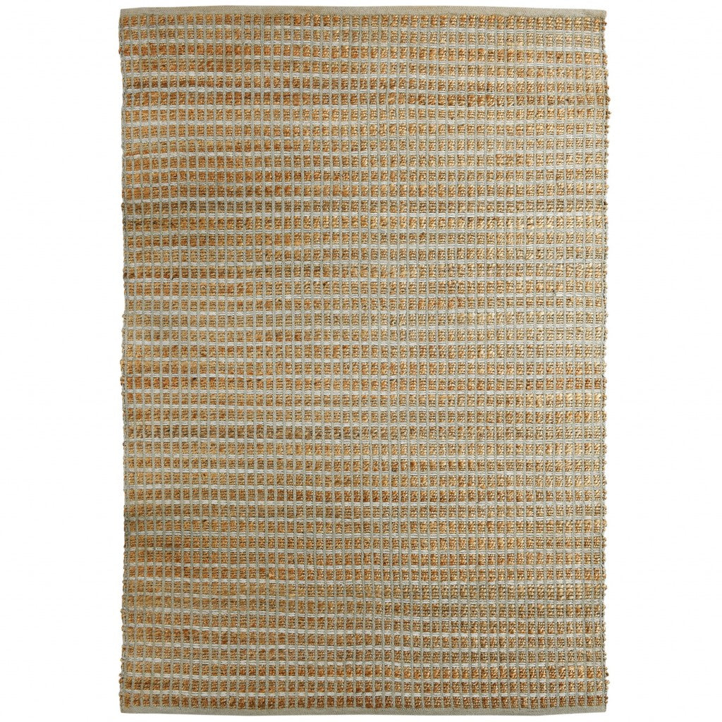 8' X 10' Natural Hand Woven Area Rug