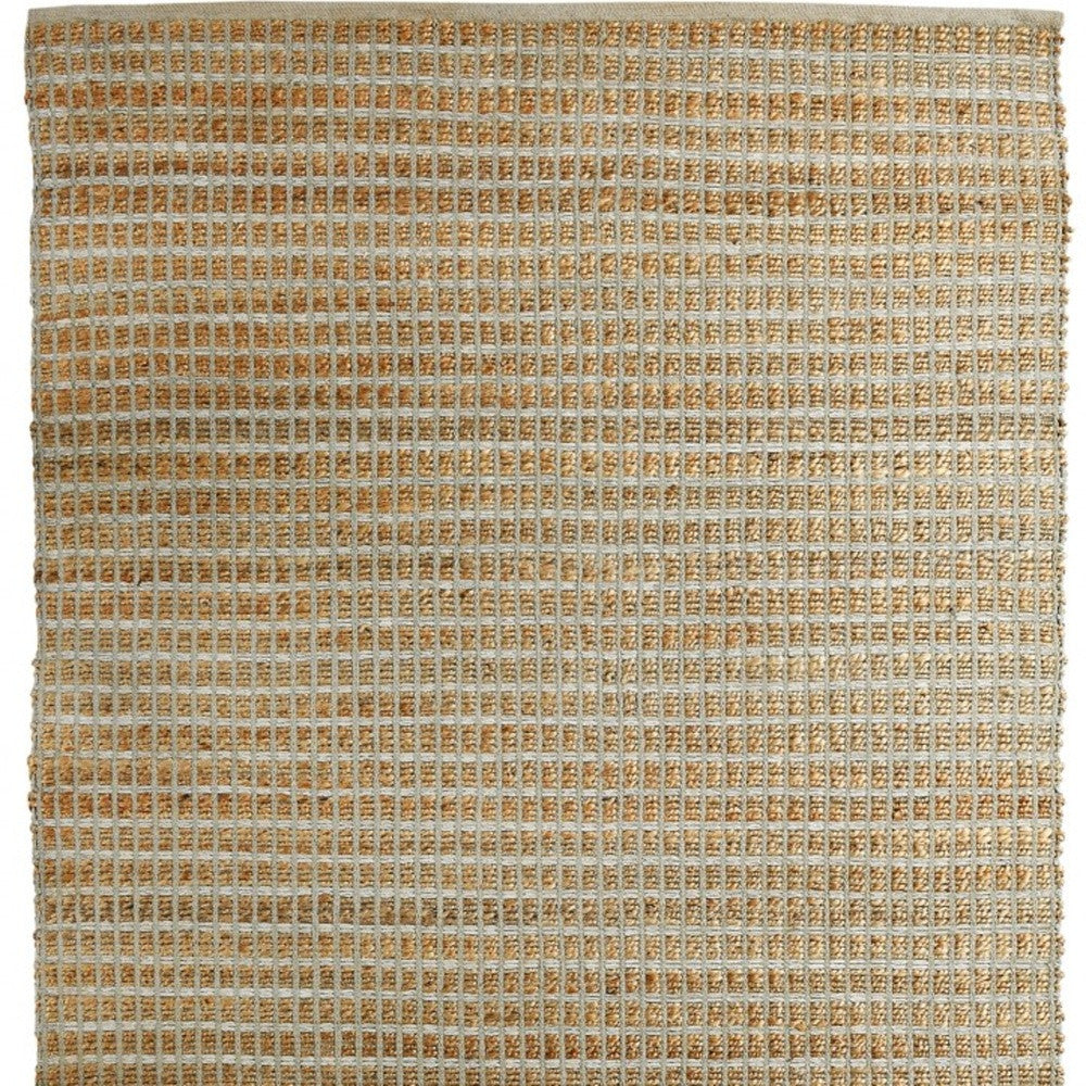 8' X 10' Natural Hand Woven Area Rug