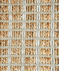 8' X 10' Natural Hand Woven Area Rug