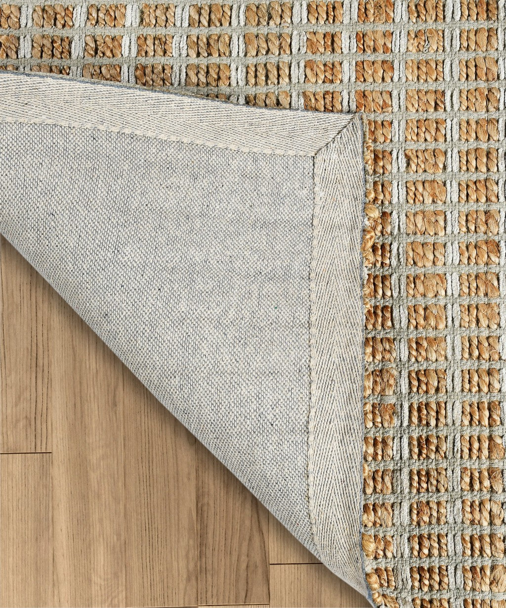 8' X 10' Natural Hand Woven Area Rug