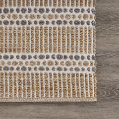 8' X 10' Natural Hand Woven Area Rug