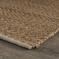 5' X 8' Natural Hand Woven Area Rug