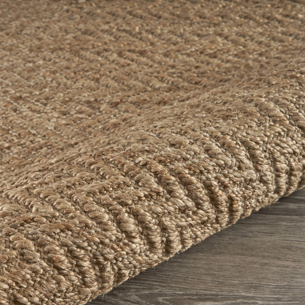 8' X 10' Natural Hand Woven Area Rug