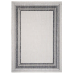 3' X 5' Gray Indoor Outdoor Area Rug