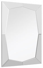 36" Clear Glass Framed Accent Mirror