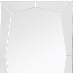 36" Clear Glass Framed Accent Mirror