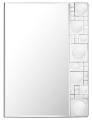 38" Clear Glass Framed Accent Mirror