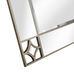 46" Champagne Framed Accent Mirror