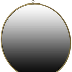 Gold Round Wall Mirror