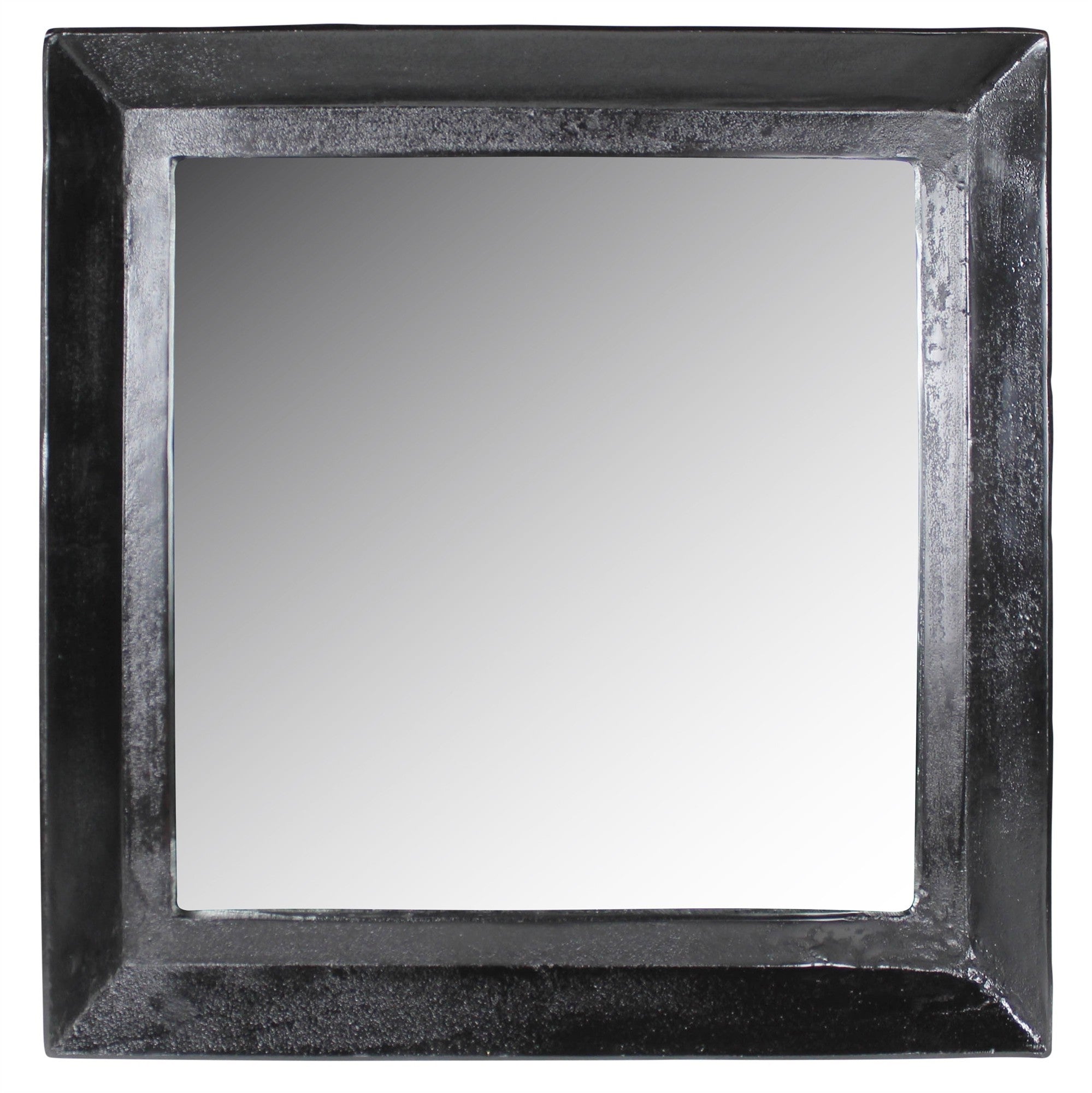 27" Silver Framed Accent Mirror