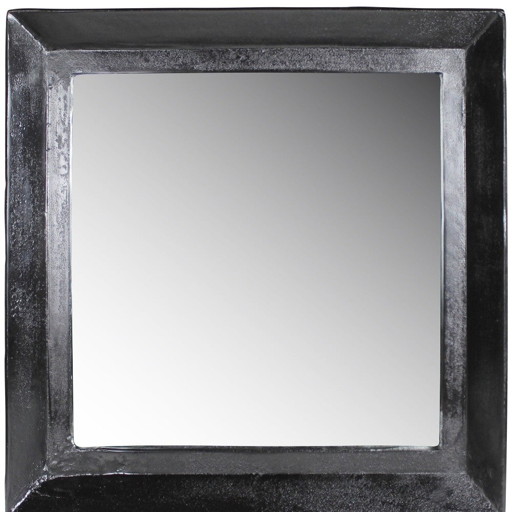 27" Silver Framed Accent Mirror