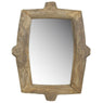 Natural Wooden Wall Mirror