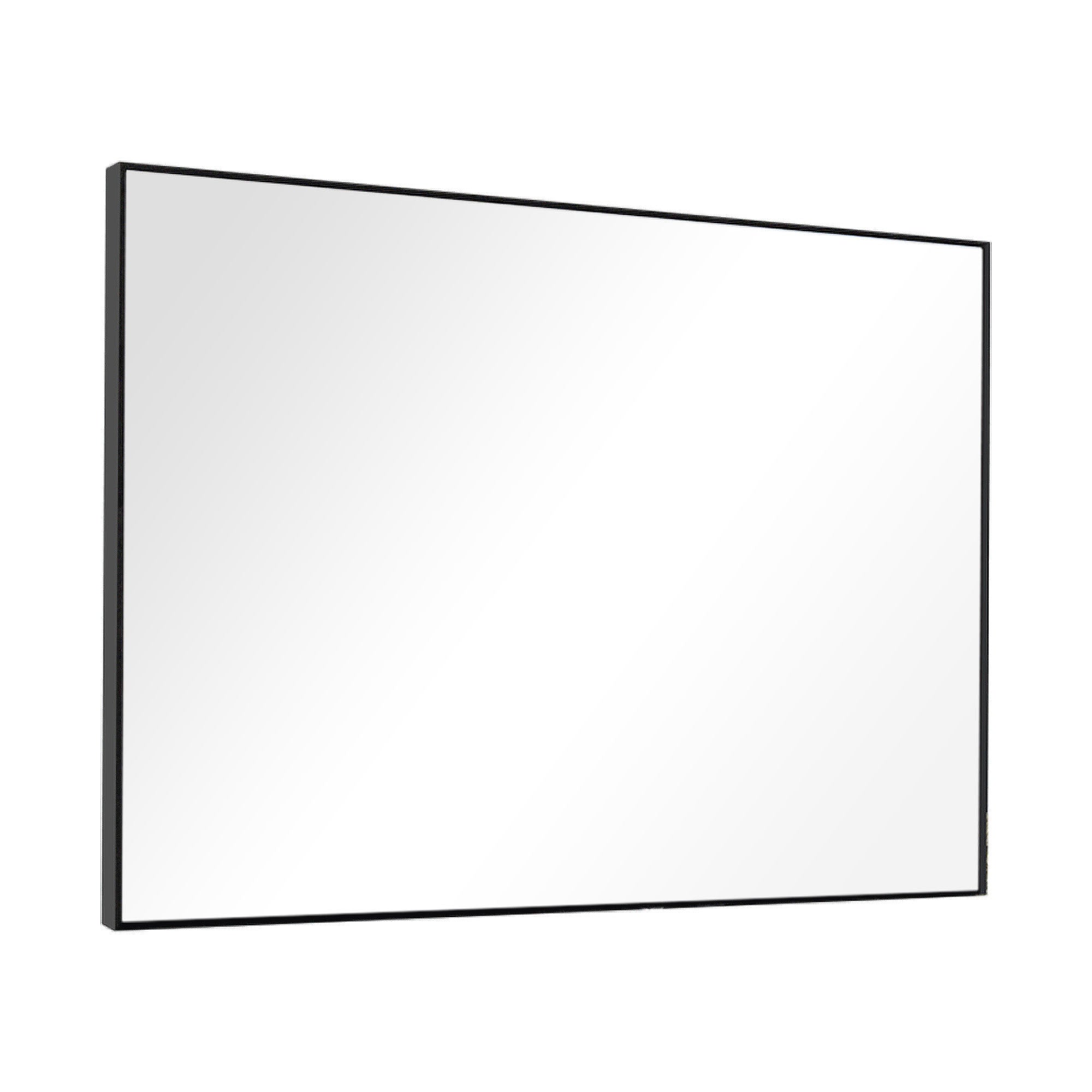 Minimal Black Wall Mirror