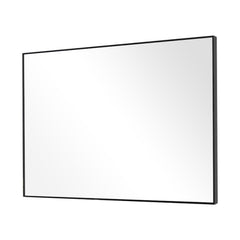 Minimal Black Wall Mirror