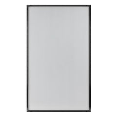 Jumbo Minimal Black Bathroom Vanity Mirror