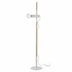 55" Natural Reading Floor Lamp - Homeroots