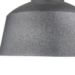 Barnes 1-Light Gray Convertible Pendant - Homeroots