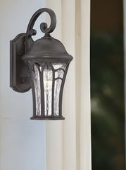 XL Matte Black Tapered Goblet Wall Light