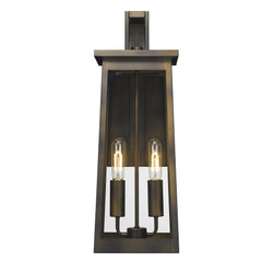 Alden 2-Light Oil-Rubbed Bronze Wall Light