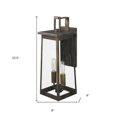 Alden 2-Light Oil-Rubbed Bronze Wall Light