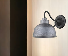 Barnes 1-Light Gray Wall Light