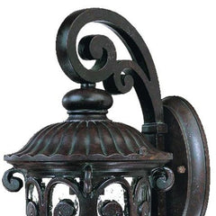 Dark Brown Hanging Goblet Wall Light