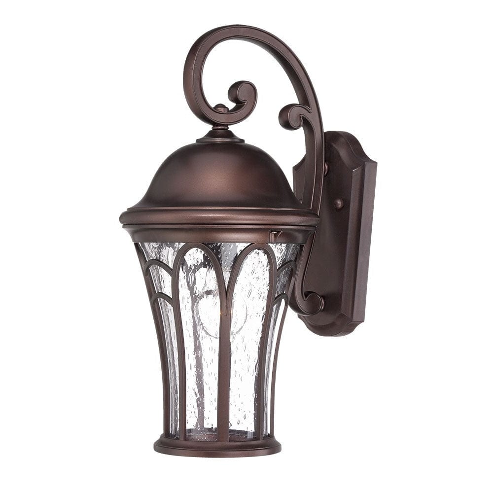 Bronze Tapered Goblet Wall Light - Homeroots