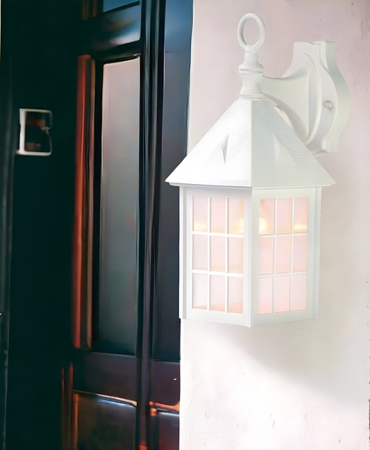 White House Shaped Wall Light