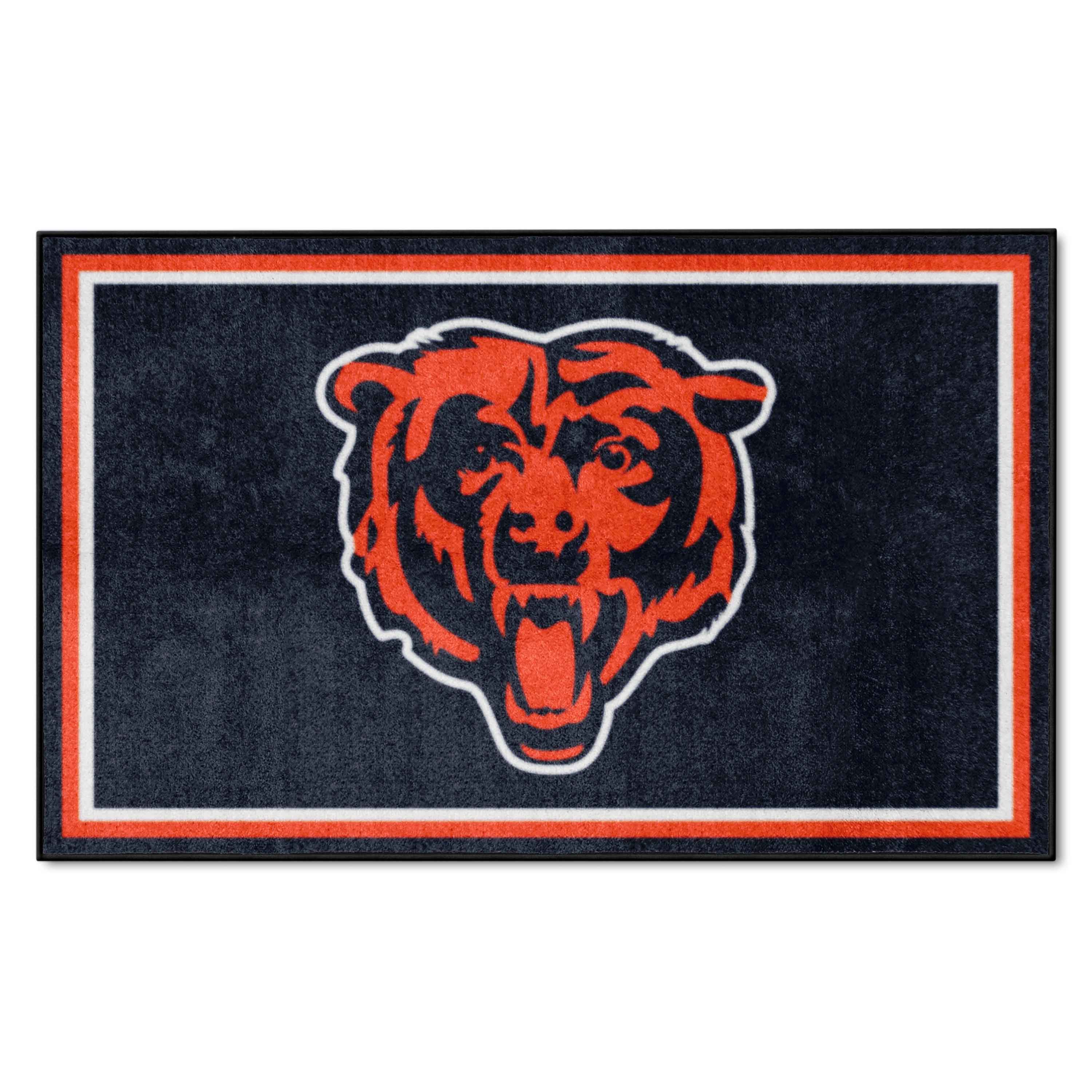 Chicago Bears 4ft. x 6ft. Plush Area Rug