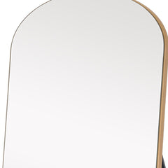 71" Gold Arch Wood Framed Full Length Standing Mirror