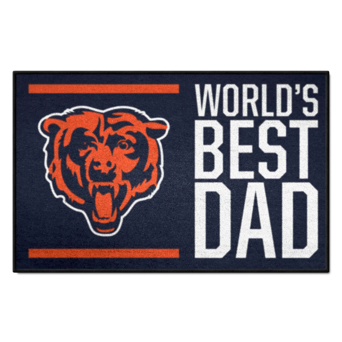 Chicago Bears Starter Mat Accent Rug - 19in. x 30in. - Chicago Bears