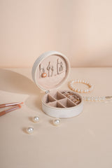 PU Leather Jewelry Storage Box