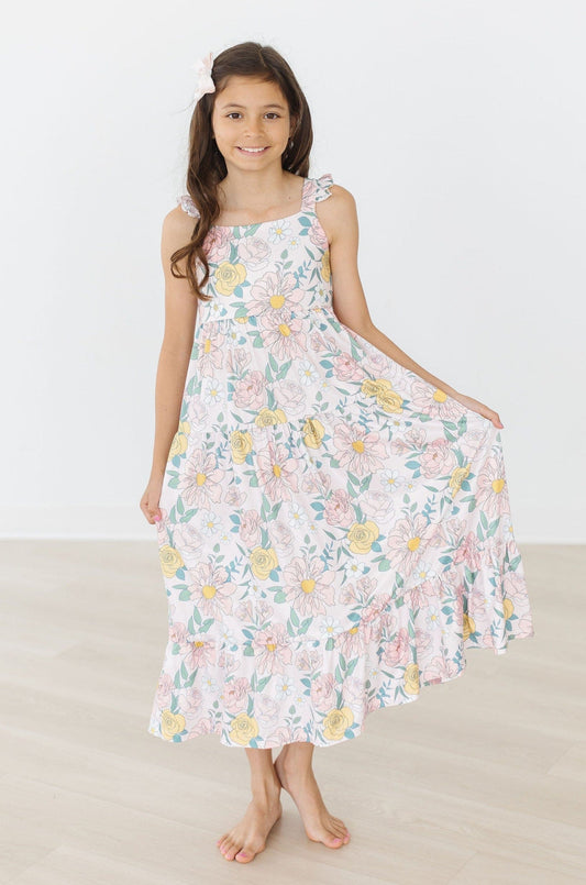 Autumn Breeze Ruffle Maxi Dress - Mila & Rose ®