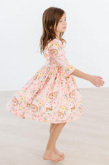 Chicks & Bunnies Ruffle Twirl Dress - Mila & Rose ®