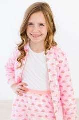 Pink Rainbow Sequin Jacket