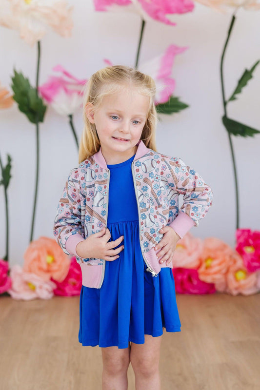 Batter Up Shimmer Jacket - Mila & Rose ®